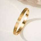 [Luxe Jewelry]LOVE BRACELET 6.1MM BRUSHED