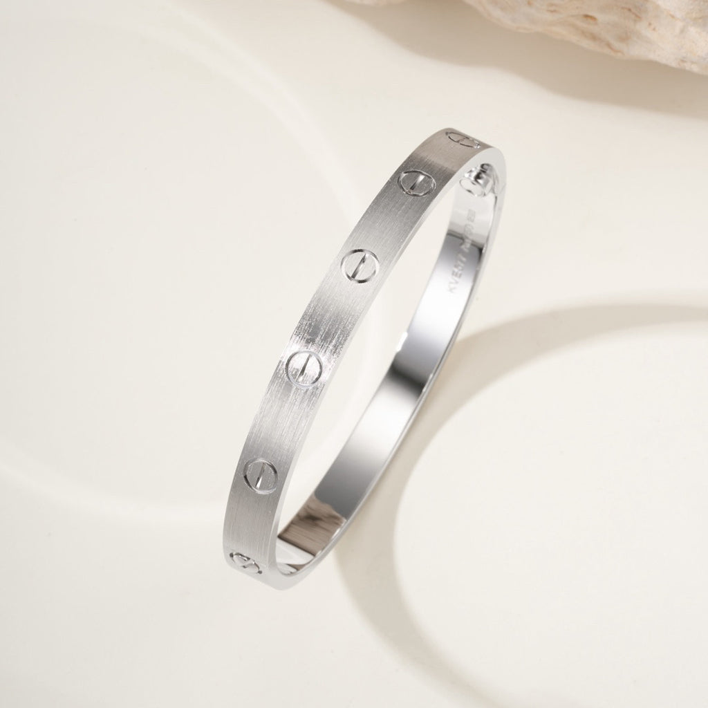 [Luxe Jewelry]LOVE BRACELET 6.1MM BRUSHED