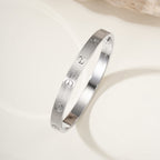 [Luxe Jewelry]LOVE BRACELET 6.1MM BRUSHED