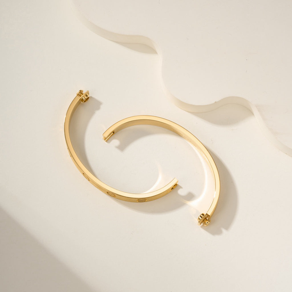 [Luxe Jewelry]LOVE BRACELET 6.1MM BRUSHED