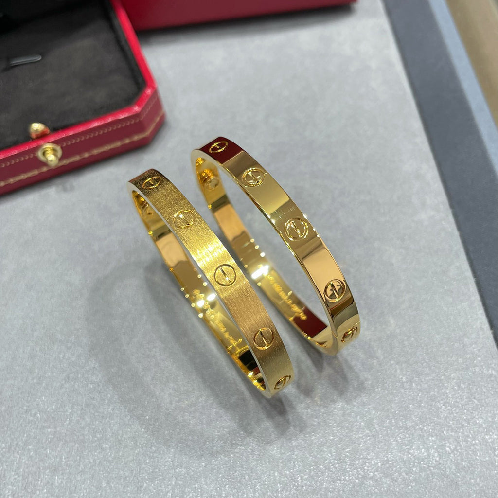 [Luxe Jewelry]LOVE BRACELET 6.1MM BRUSHED