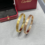 [Luxe Jewelry]LOVE BRACELET 6.1MM BRUSHED