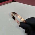 [Luxe Jewelry]LOVE BRACELET 6.1MM BRUSHED