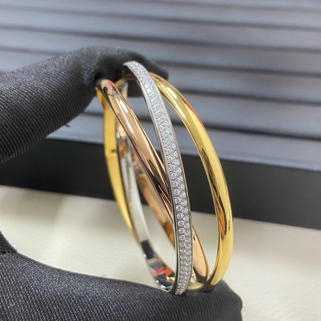 [Luxe Jewelry]TRINITY 2.8MM SMALL BRACELET