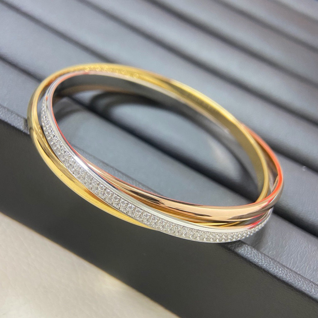 [Luxe Jewelry]TRINITY 2.8MM SMALL BRACELET