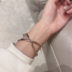 [Luxe Jewelry]TRINITY 2.8MM SMALL BRACELET