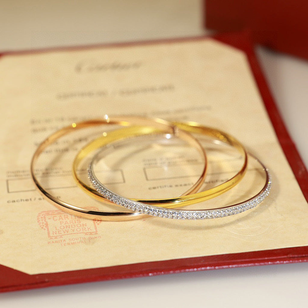 [Luxe Jewelry]TRINITY 2.8MM SMALL BRACELET