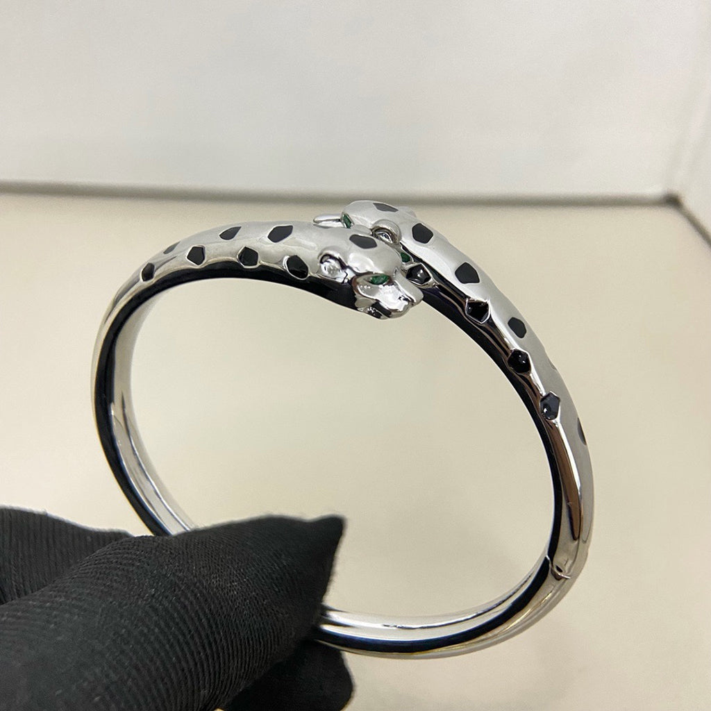 [Luxe Jewelry]PANTHERE DOUBLE HEADED OPEN BRACELET