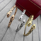 [Luxe Jewelry]PANTHERE DOUBLE HEADED OPEN BRACELET