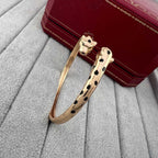[Luxe Jewelry]PANTHERE DOUBLE HEADED OPEN BRACELET