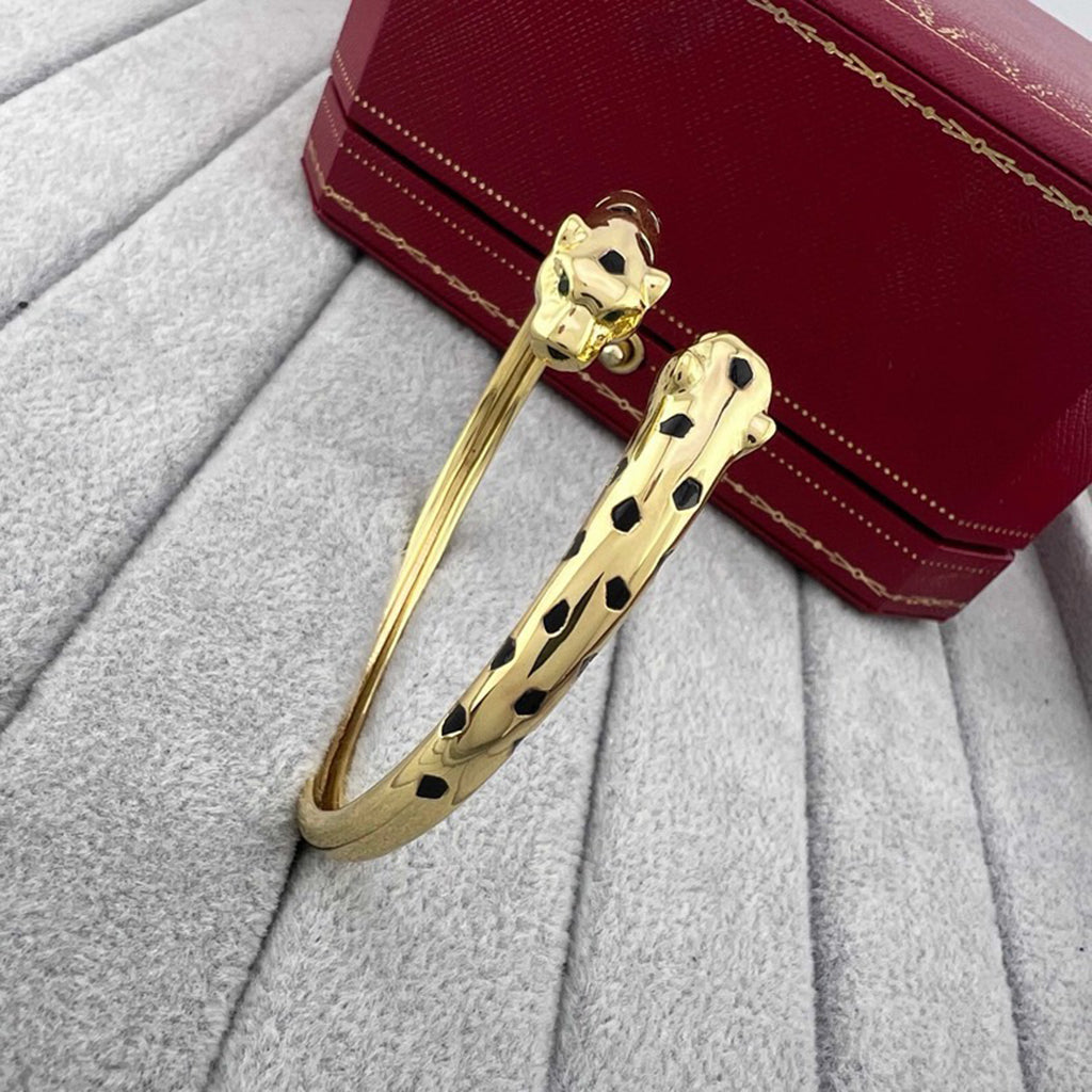 [Luxe Jewelry]PANTHERE DOUBLE HEADED OPEN BRACELET