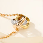 [Luxe Jewelry]TRINITY CUSHION NECKLACE COLLECTION