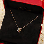 [Luxe Jewelry]TRINITY CUSHION NECKLACE COLLECTION