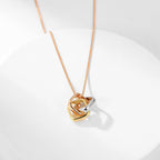 [Luxe Jewelry]TRINITY CUSHION NECKLACE COLLECTION