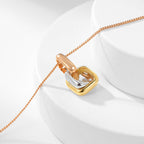 [Luxe Jewelry]TRINITY CUSHION NECKLACE COLLECTION