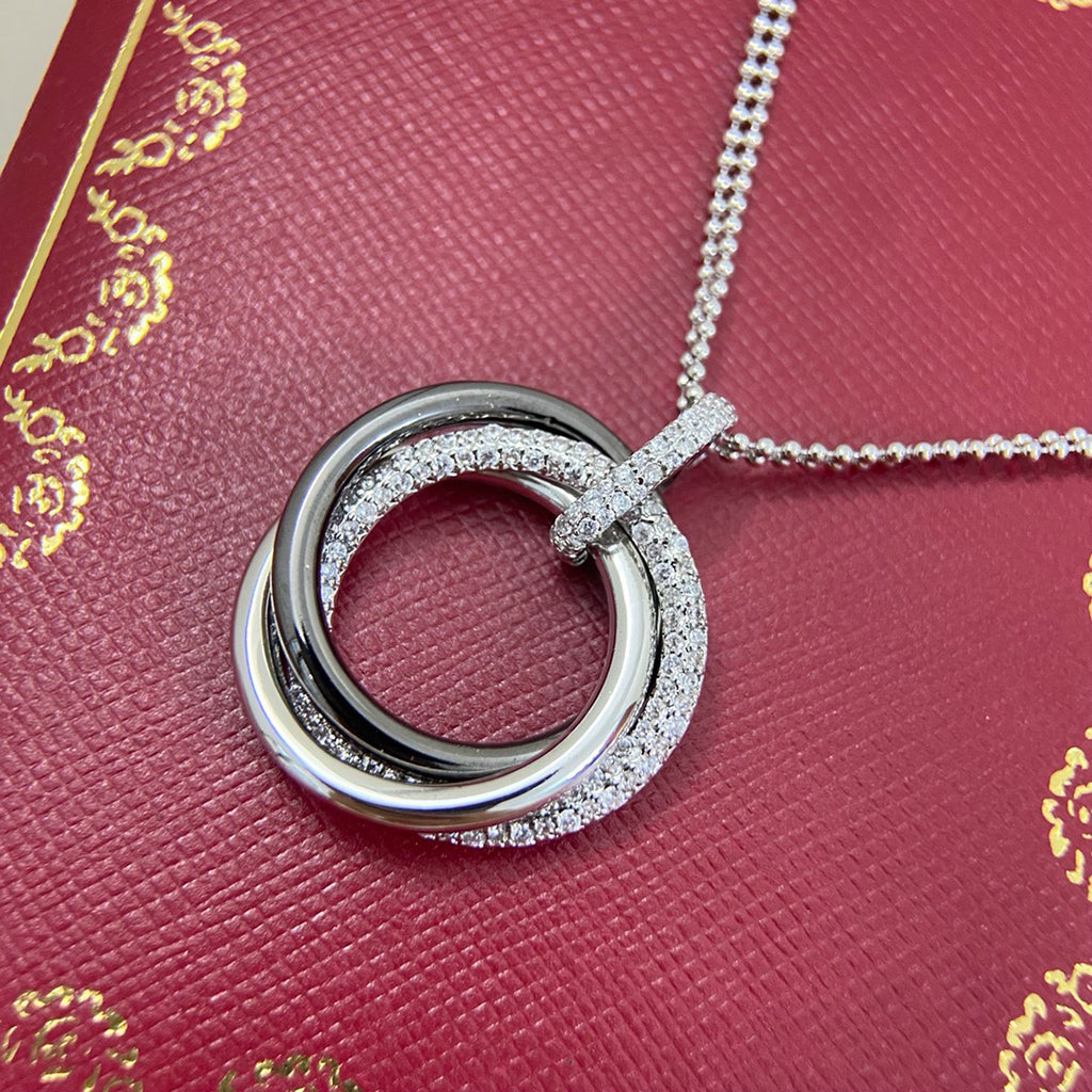 [Luxe Jewelry]TRINITY CERAMIC NECKLACE