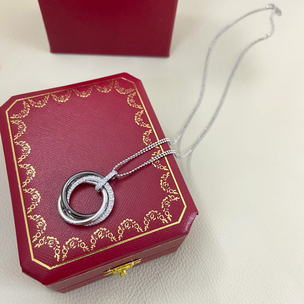 [Luxe Jewelry]TRINITY CERAMIC NECKLACE
