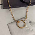 [Luxe Jewelry]JUSTE NECKLACE FULL DIAMONDS