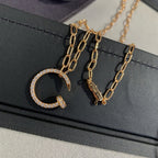 [Luxe Jewelry]JUSTE NECKLACE FULL DIAMONDS