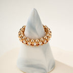 [Luxe Jewelry]CLASH 6.8MM DIAMOND MEDIUM RING