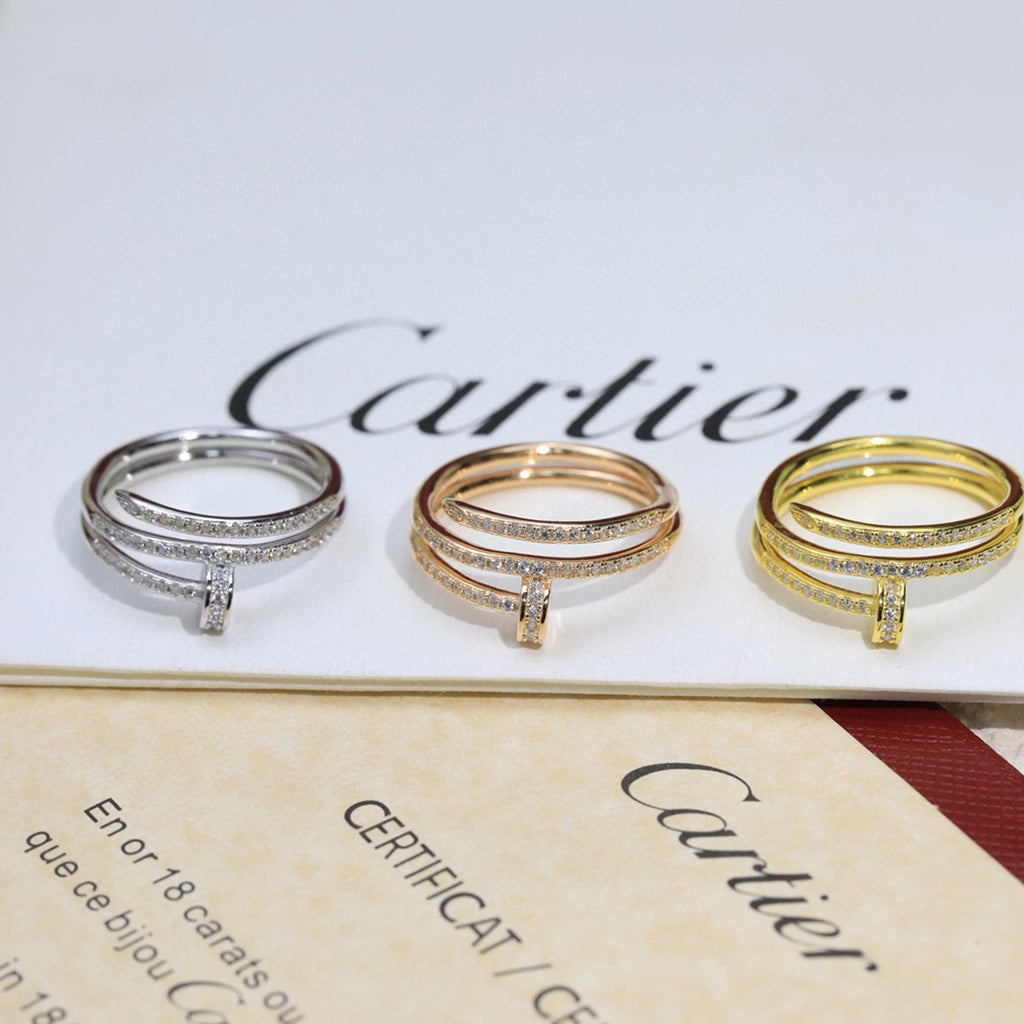 [Luxe Jewelry]JUSTE RING 4.8MM FULL DIAMOND