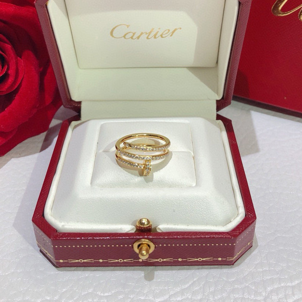 [Luxe Jewelry]JUSTE RING 4.8MM FULL DIAMOND