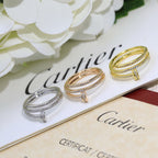 [Luxe Jewelry]JUSTE RING 4.8MM FULL DIAMOND