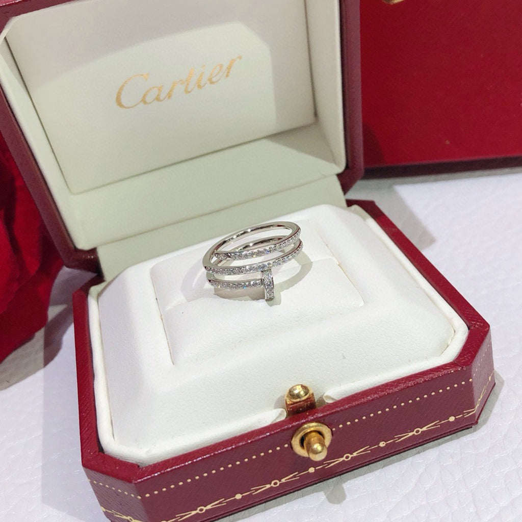 [Luxe Jewelry]JUSTE RING 4.8MM FULL DIAMOND