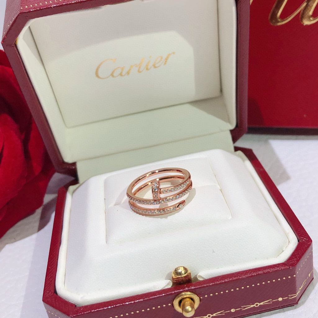 [Luxe Jewelry]JUSTE RING 4.8MM FULL DIAMOND