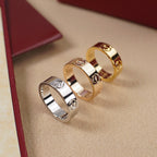 [Luxe Jewelry]LOVE RING 5.5MM NO DIAMOND