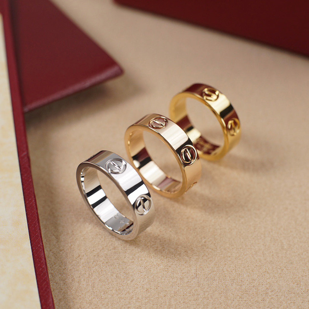 [Luxe Jewelry]LOVE RING 5.5MM NO DIAMOND