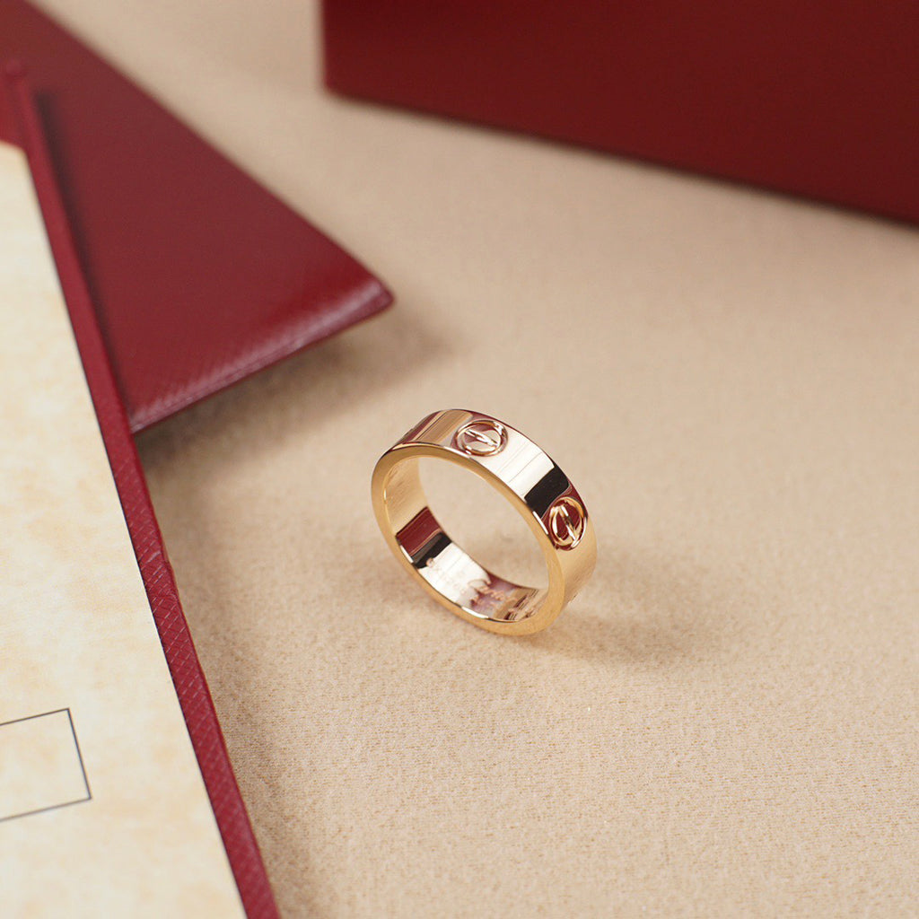 [Luxe Jewelry]LOVE RING 5.5MM NO DIAMOND