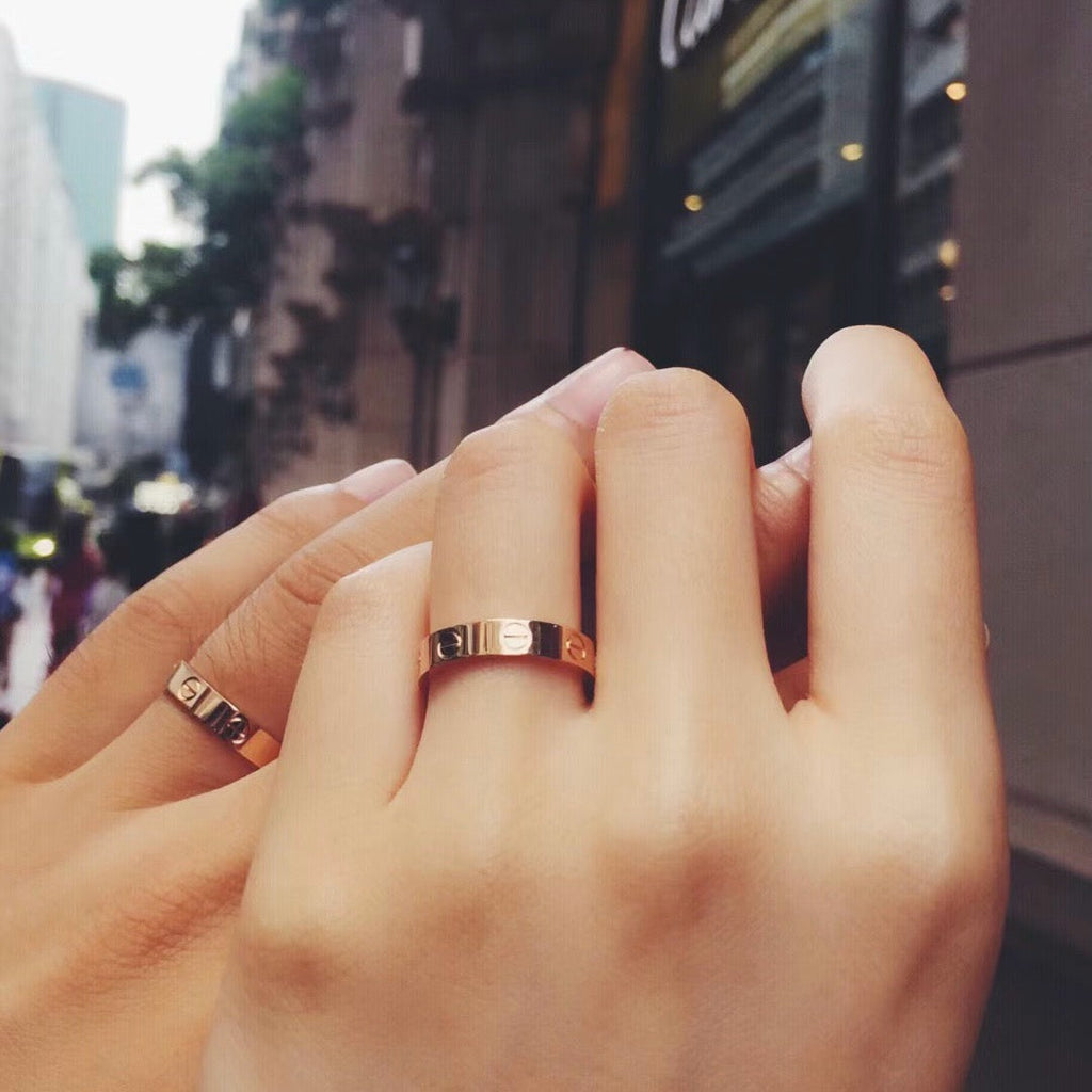 [Luxe Jewelry]LOVE RING 3.6 MM NO DIAMOND