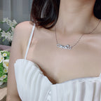 [Luxe Jewelry]PANTHERE PAVED DIAMOND NECKLACE