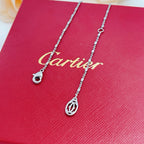 [Luxe Jewelry]PANTHERE FULL DIAMOND NECKLACE