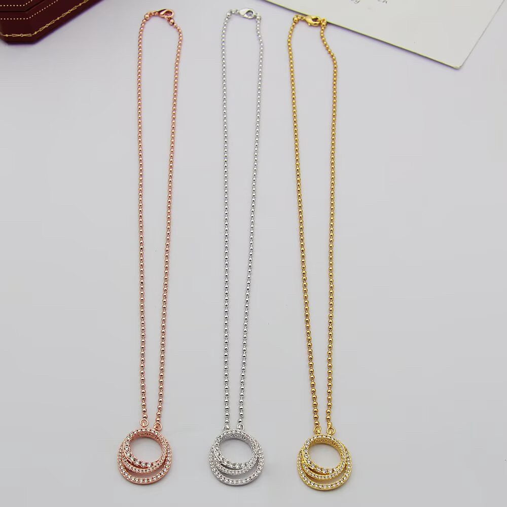 [Luxe Jewelry]ETINCELLE  FULL DIAMOND NECKLACE