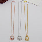[Luxe Jewelry]ETINCELLE  FULL DIAMOND NECKLACE