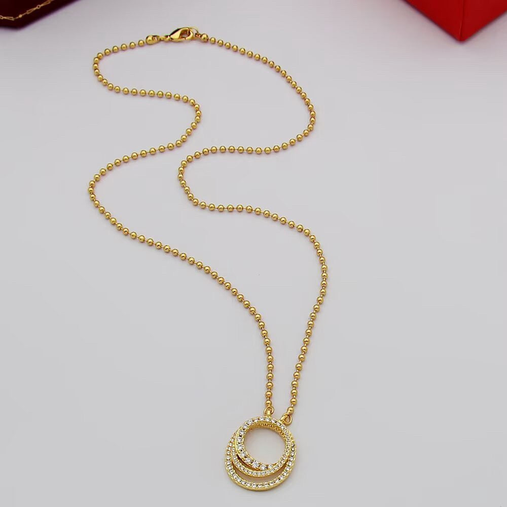 [Luxe Jewelry]ETINCELLE  FULL DIAMOND NECKLACE