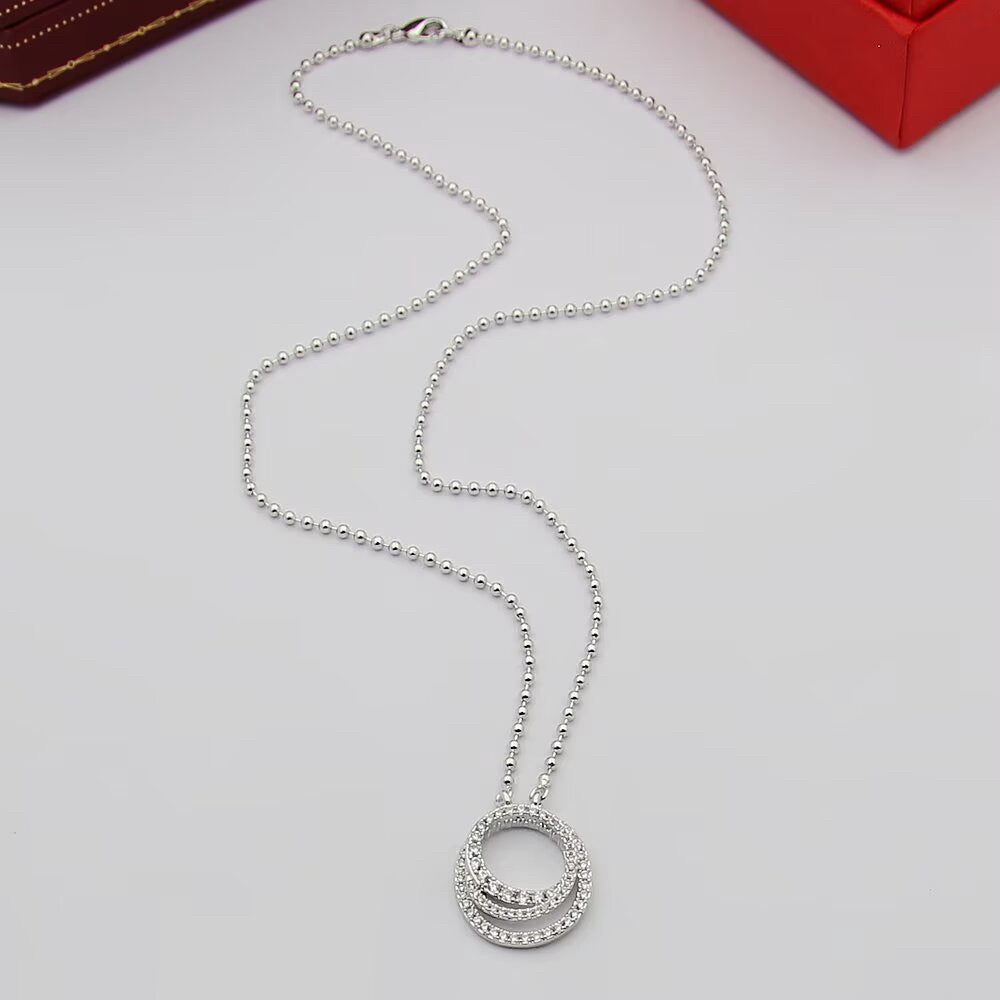 [Luxe Jewelry]ETINCELLE  FULL DIAMOND NECKLACE