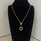 [Luxe Jewelry]TRINITY DIAMONDS NECKLACE
