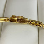 [Luxe Jewelry]PANTHERE HALF DIAMOND ON CHAIN BRACELET