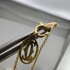 [Luxe Jewelry]PANTHERE FULL DIAMOND NECKLACE