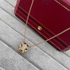 [Luxe Jewelry]PANTHERE FULL DIAMOND NECKLACE