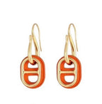 [Luxe]Boucles d'oreilles HM O'MAILLON en or