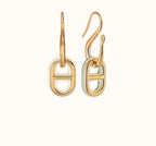 [Luxe]Boucles d'oreilles HM O'MAILLON en or