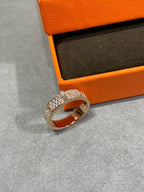 [Luxe]BAGUE KELLY EN OR ROSE ET DIAMANTS