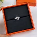 [Luxe]BAGUE ECHAPPEE ARGENT DIAMANT