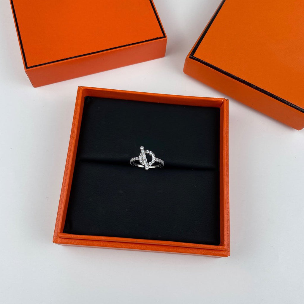 [Luxe]BAGUE ECHAPPEE ARGENT DIAMANT