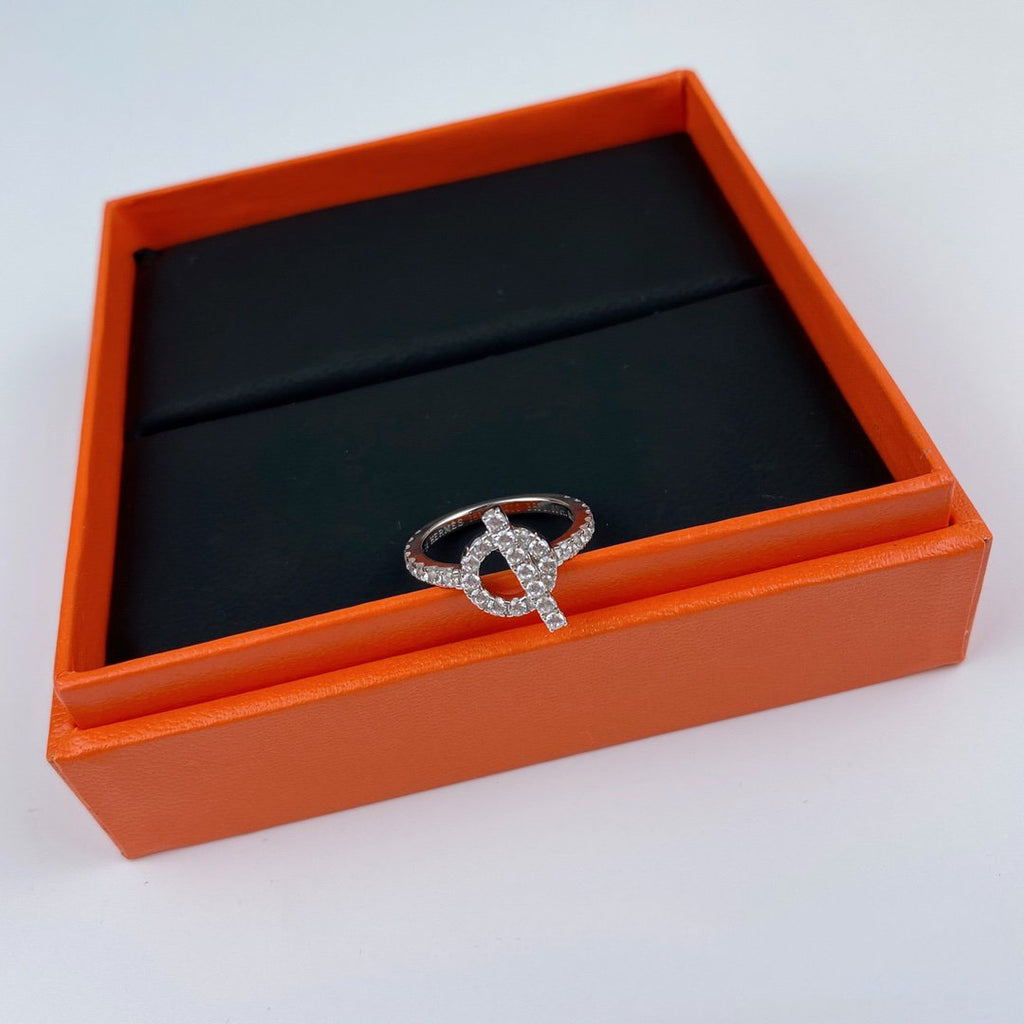 [Luxe]BAGUE ECHAPPEE ARGENT DIAMANT