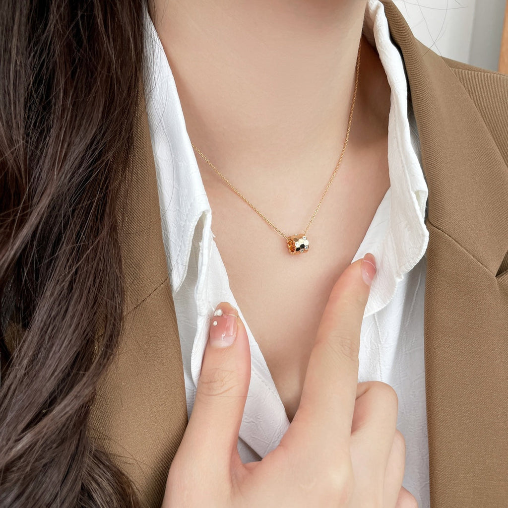 [Luxe]BEE ミニペンダント ダイヤモンドネックレス